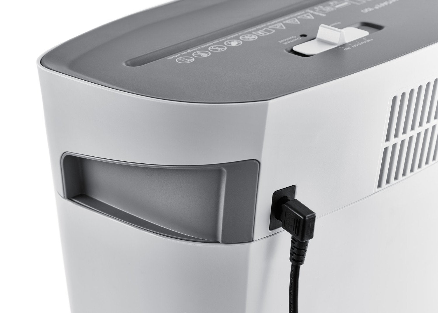 EAN 4009729074183 - Dahle PaperSAFE 100 triturador de papel Corte cruzado 70 dB 22 cm Gris, Blanco imagen 7