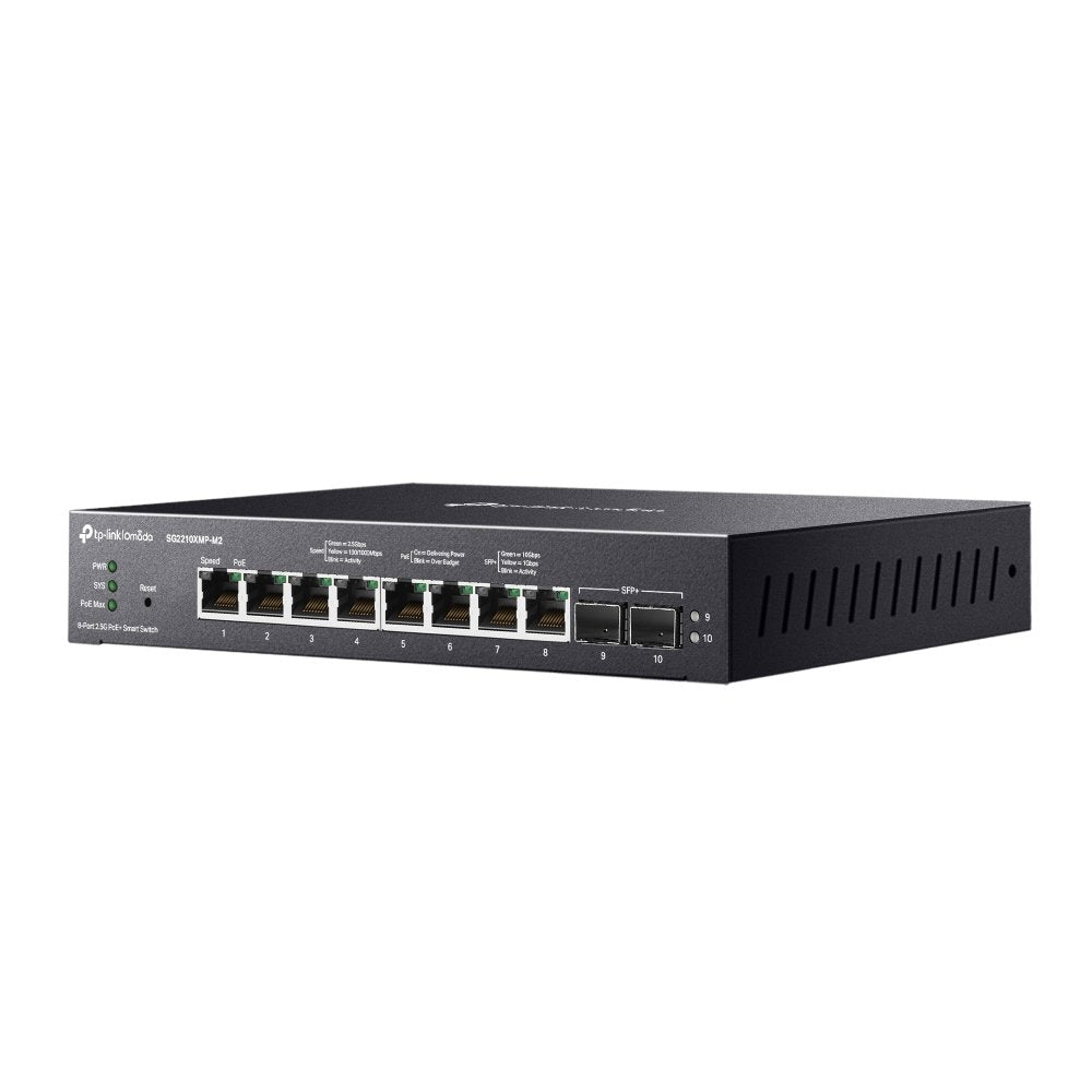 EAN 4895252504774 - TP-Link Omada SG2210XMP-M2 switch Gestionado L2/L2+ 2.5G Ethernet (100/1000/2500) Energía sobre Ethernet imagen 2