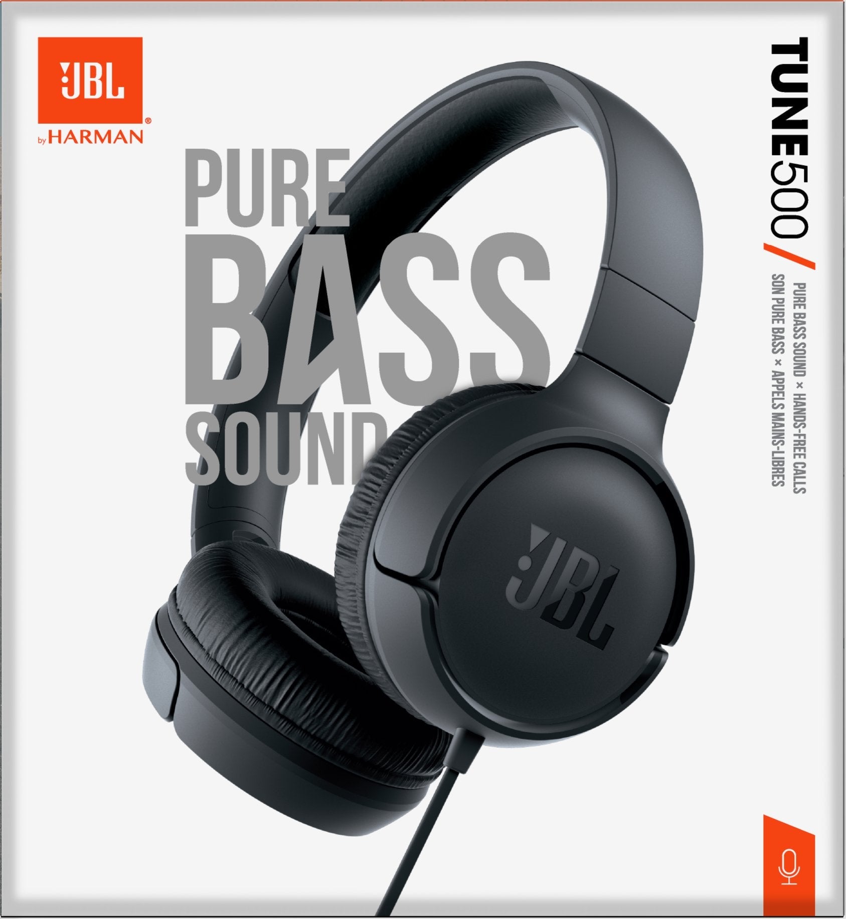 EAN 6925281939921 - JBL Tune 500 Auriculares Alámbrico Diadema Llamadas/Música Negro imagen 3