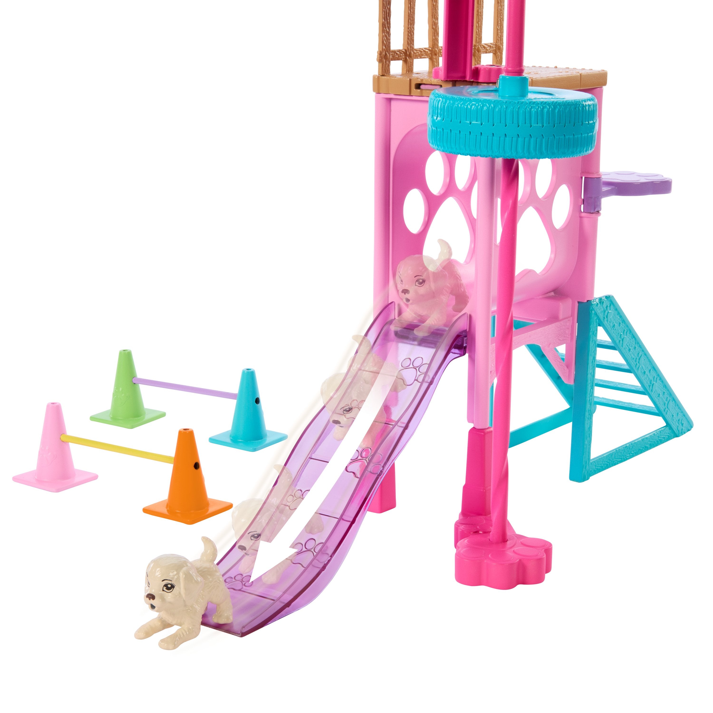 Muñeca Mattel Barbie Family & Friends Stacie''S Puppy Playground Spielset Hrm10