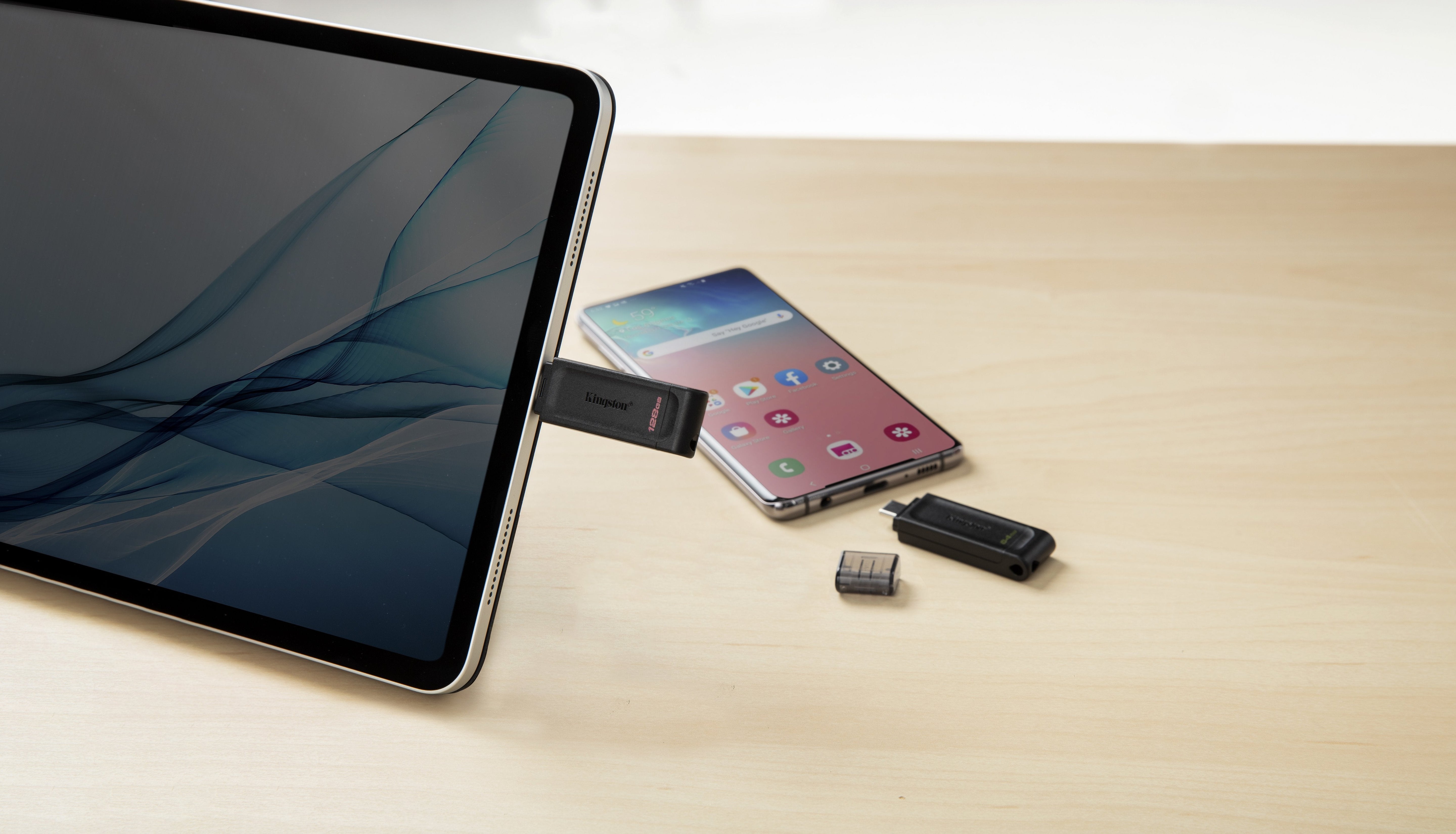 Pendrive Kingston 64gb Usb-C 3.2 Gen 1 Datatraveler 70 64gb, Usb 3.2 Gen 1, Usb C, 7 G