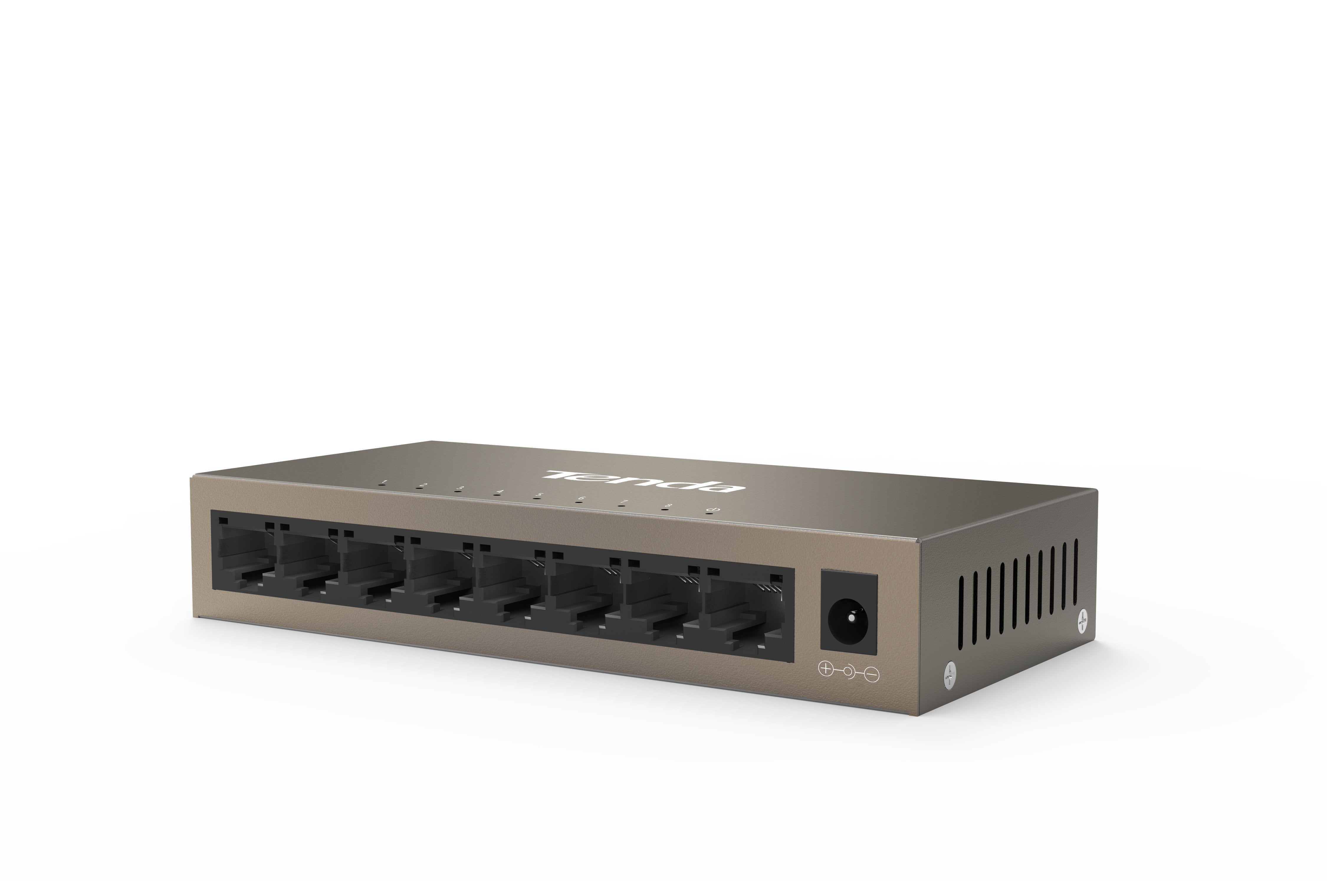 EAN 6932849431650 - Tenda TEG1008M switch Gigabit Ethernet (10/100/1000) imagen 3