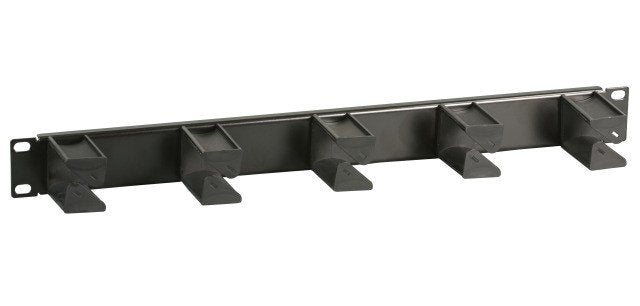 Efb 19" 1he Cableführungspanel, 5x Bügel Für Lwl, Schwarz