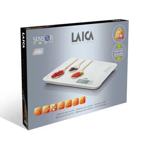 EAN 8013240102221 - Laica KS5020 báscula de cocina Multicolor, Blanco Encimera Rectángulo Báscula electrónica de cocina imagen 3