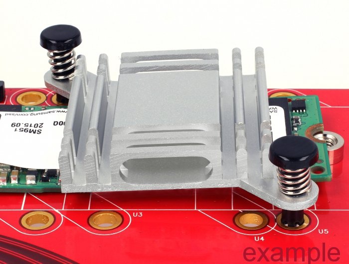 Delock Schnapniet Para Disipador De Calor, Fijación/Montaje Blanco 18272