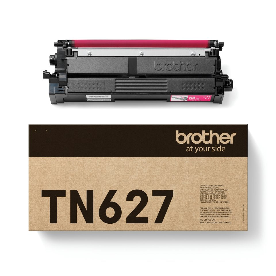 EAN 4977766843652 - Brother TN-627M cartucho de tóner 1 pieza(s) Original Magenta imagen 1