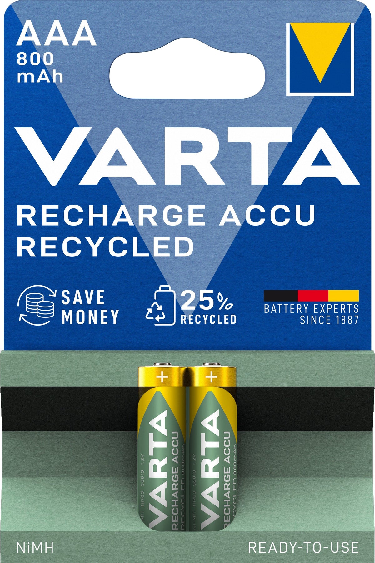 EAN 4008496978991 - Varta 56813 101 402 pila doméstica Batería recargable AAA Níquel-metal hidruro (NiMH) imagen 3