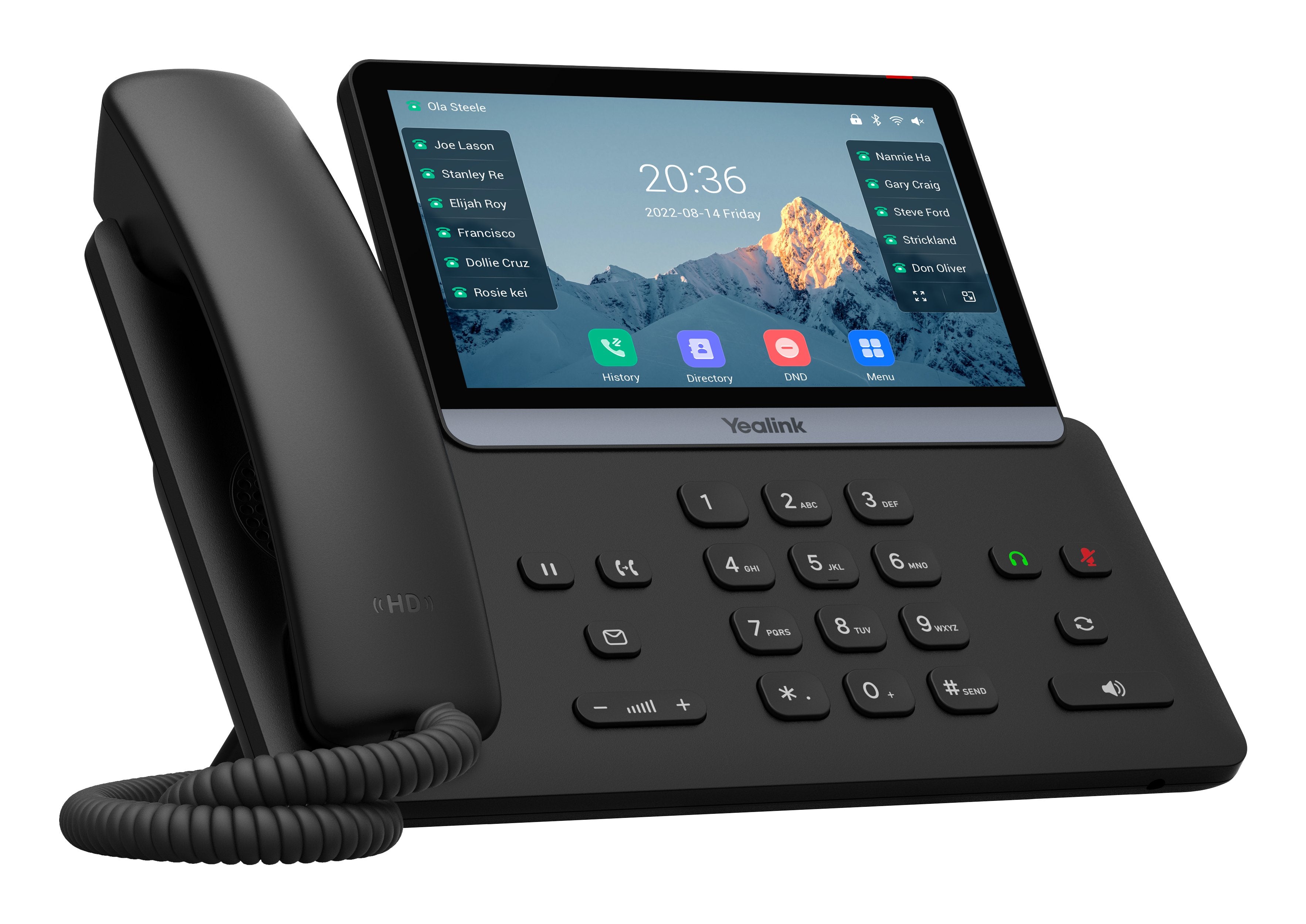 EAN 6938818321595 - Yealink T77U teléfono IP Negro LCD imagen 2