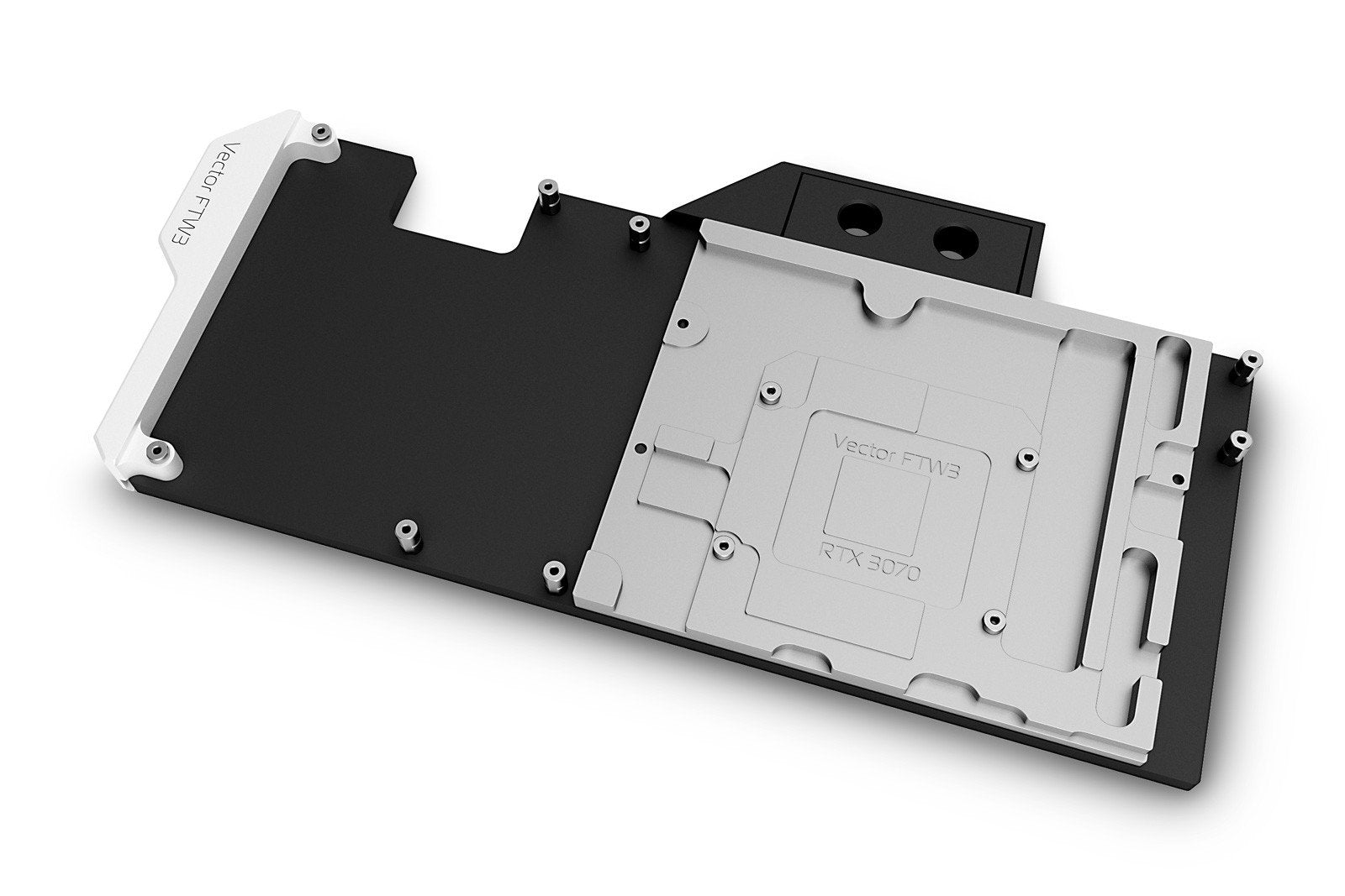 Ekwb Ek-Quantum Vector Ftw3 Rtx 3070 D-Rgb - Nickel + Acetal, Refrigeración Por Agua Negro