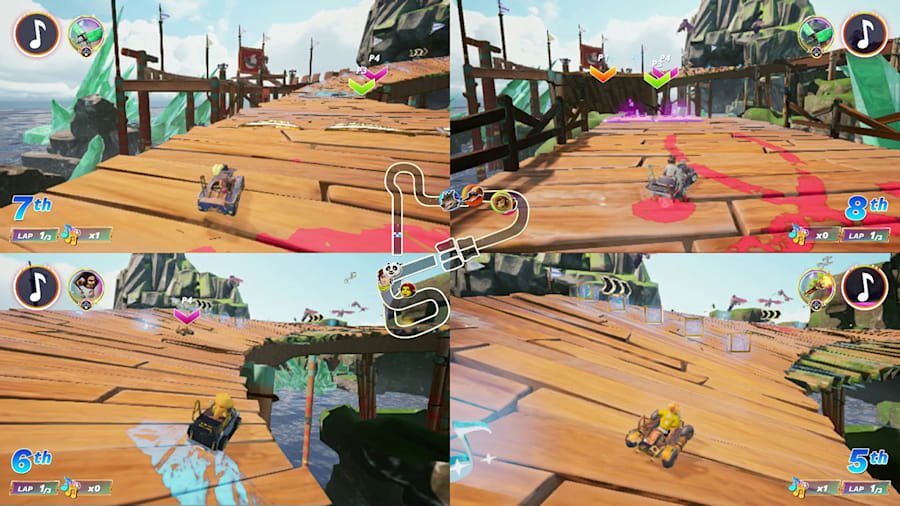 Juego Dreamworks All-Star Kart Racing Nintendo Switch Switch
