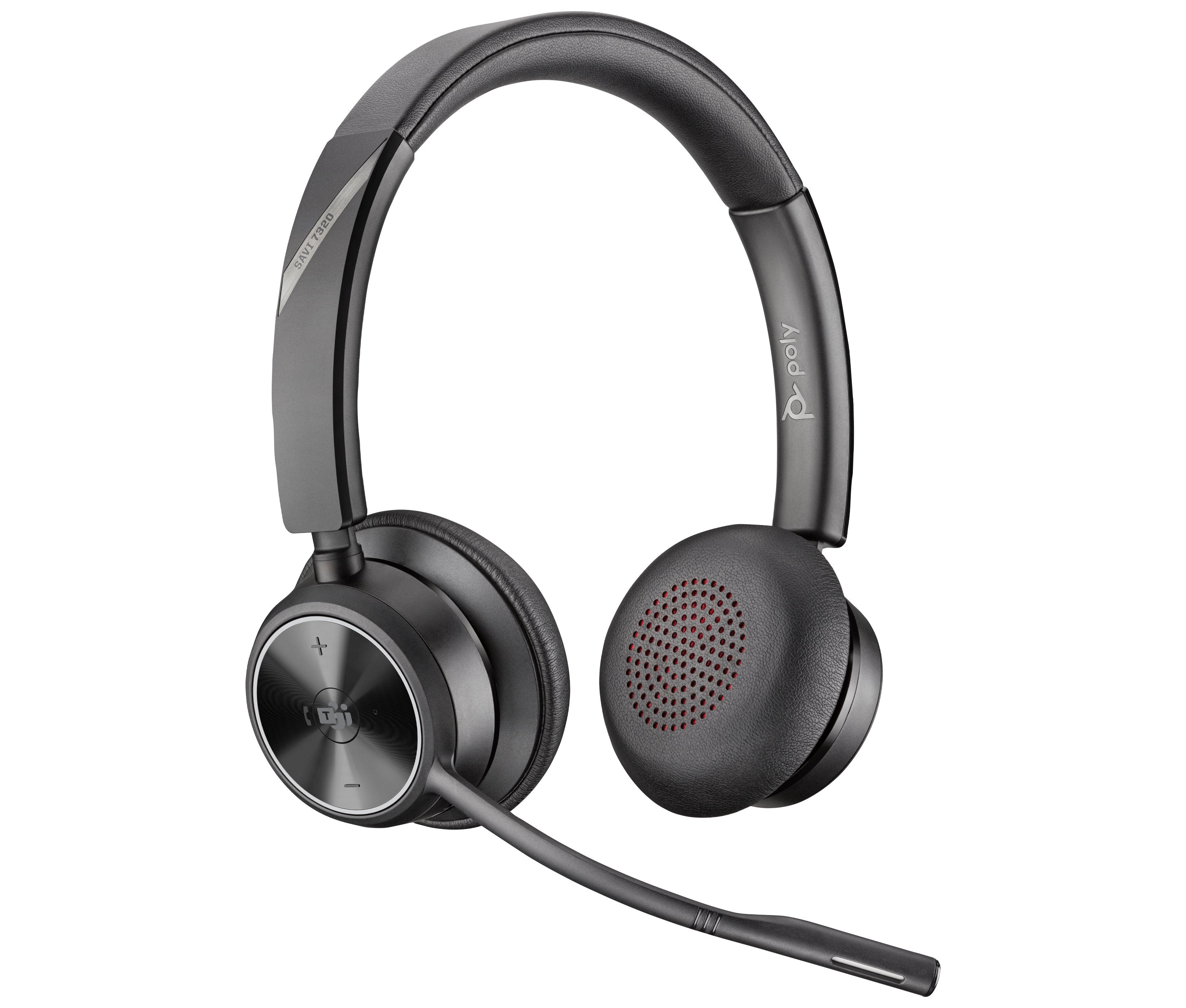EAN 0196548585816 - HP Poly Savi 7320-M Office Stereo DECT 1880-1900 MHz Headset Inalámbrico Diadema Llamadas/Música Bluetoot imagen 1