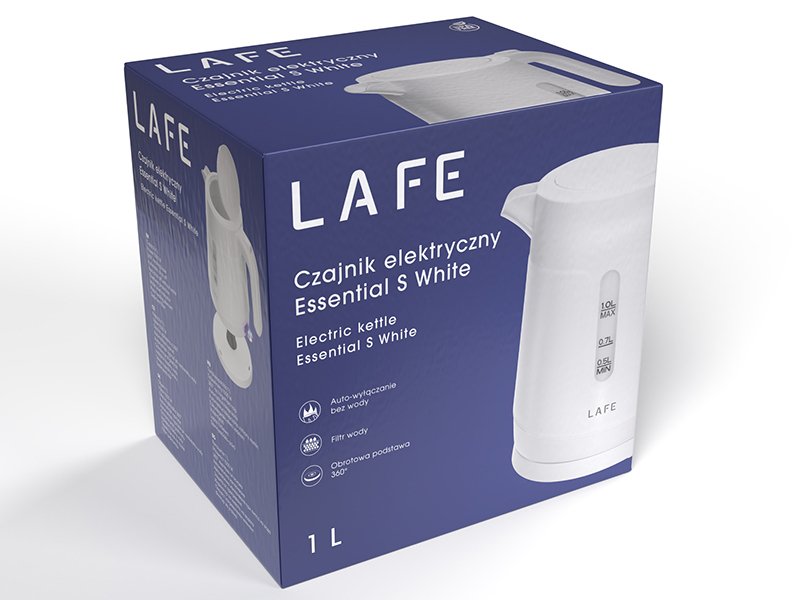 EAN 5907512875223 - Lafe LAFCZA47544 tetera eléctrica 1 L 1500 W Gris imagen 10