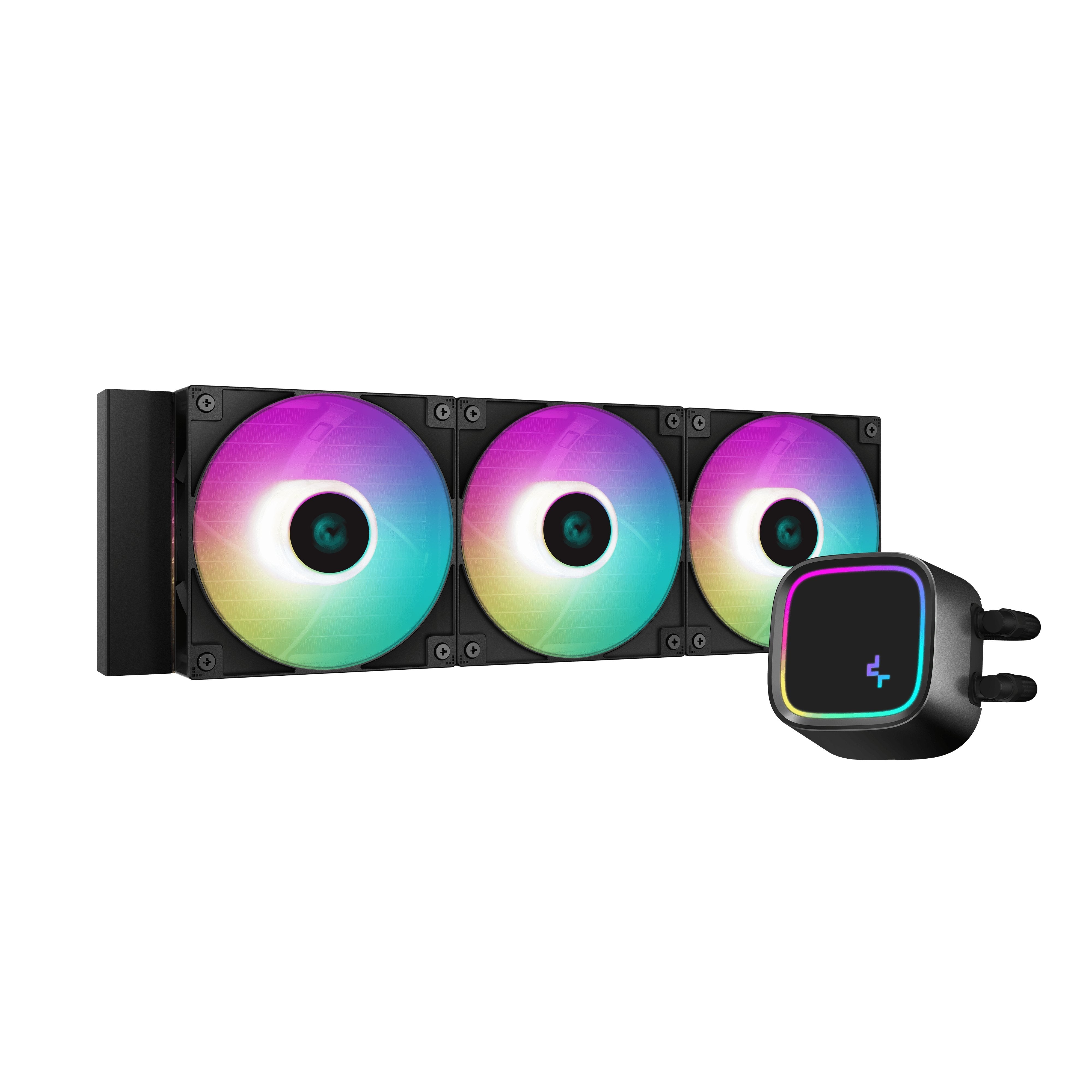 Refrigerador Liquido Cpu Deepcool Le720 Argb R-Le720-Bkammn-G-1
