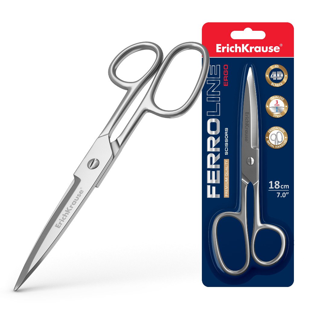 EAN 4041485148524 - ErichKrause Ferro Universal Corte recto Acero inoxidable imagen 1