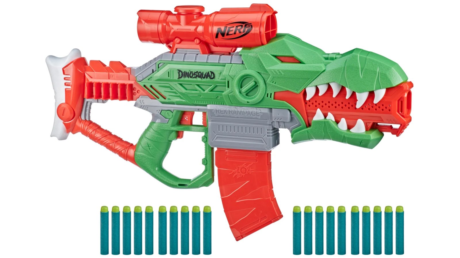 Pistola Hasbro Nerf Dinosquad Rex-Rampage