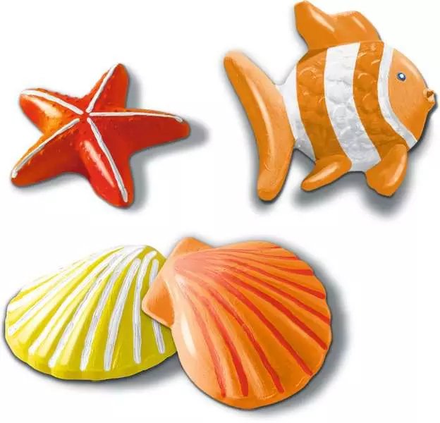 Ravensburger Habtelset Figuras De Yeso De Bricolaje Vierta Delfines, Tinker 25535