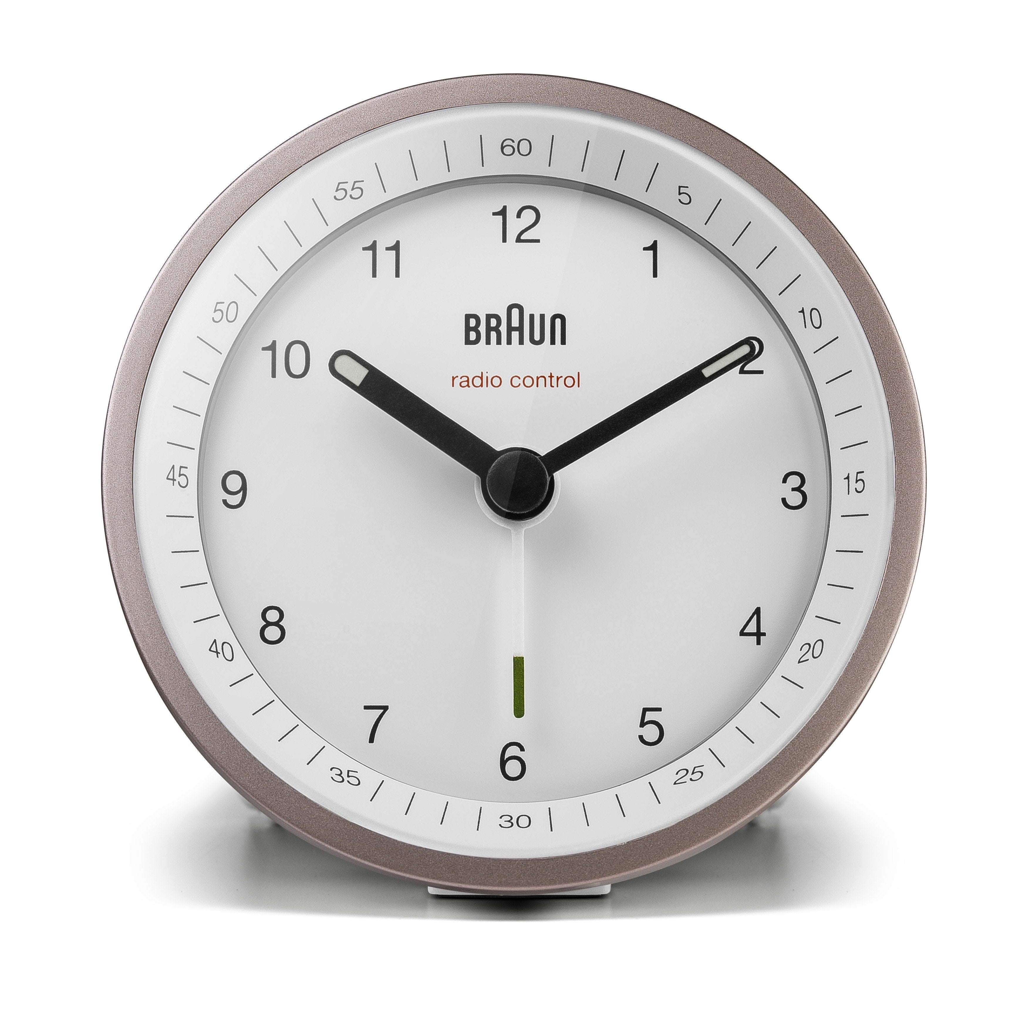 Braun Bc07 Reloj Despertador Analógico Rosa, Blanco