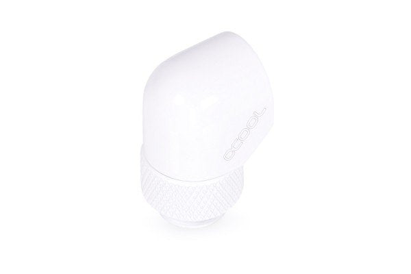 Alphacool Racor 90º Alphacool L-Connector 34mm G1/4 White