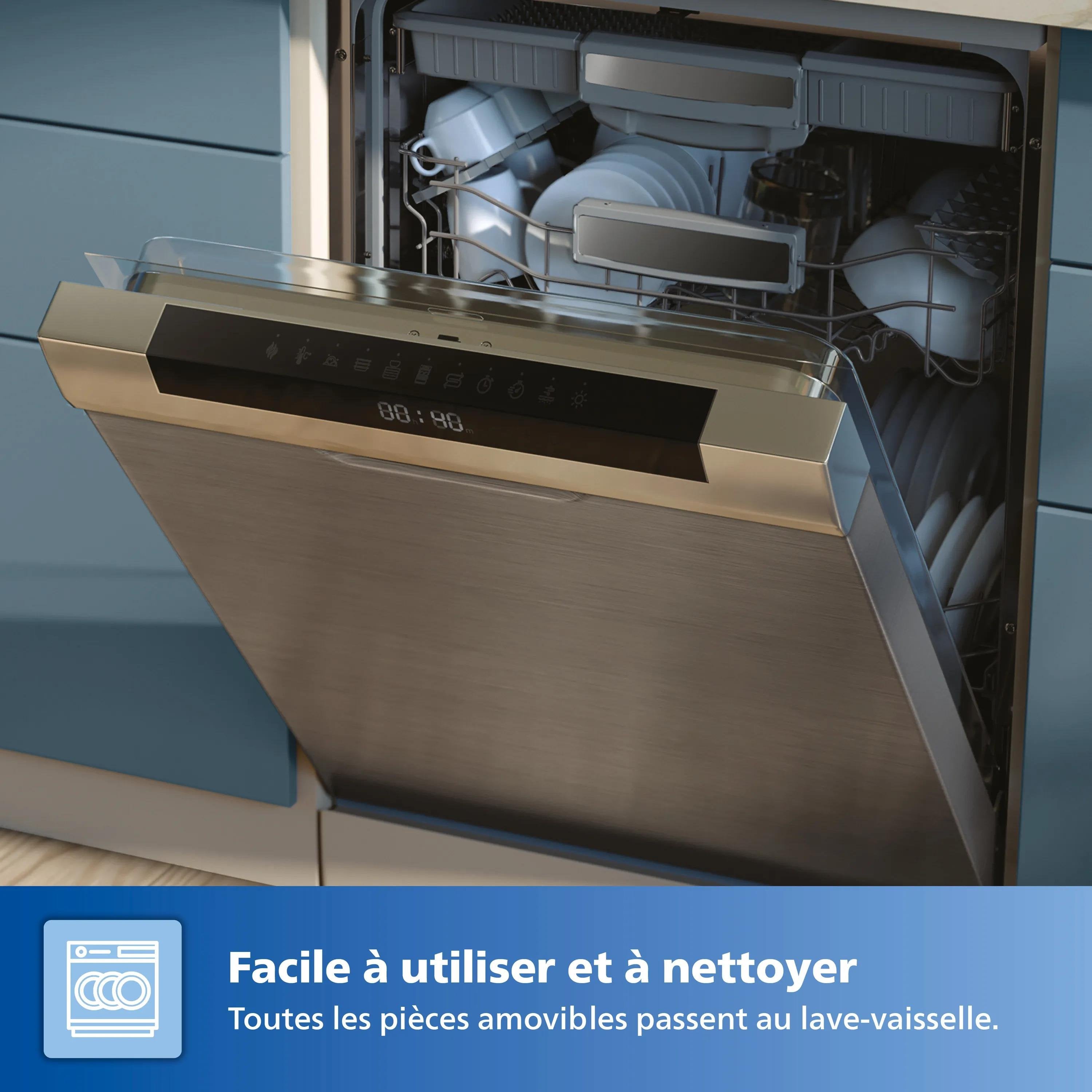 EAN 8720389015373 - Philips 7000 series HD9880/90 freidora Sencillo 8,3 L 2200 W Freidora de aire caliente Negro imagen 2