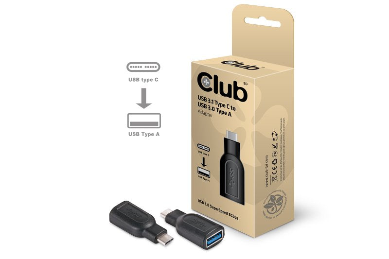 Club3d Usb 3.1 Type C A Usb 3.0 Adapter