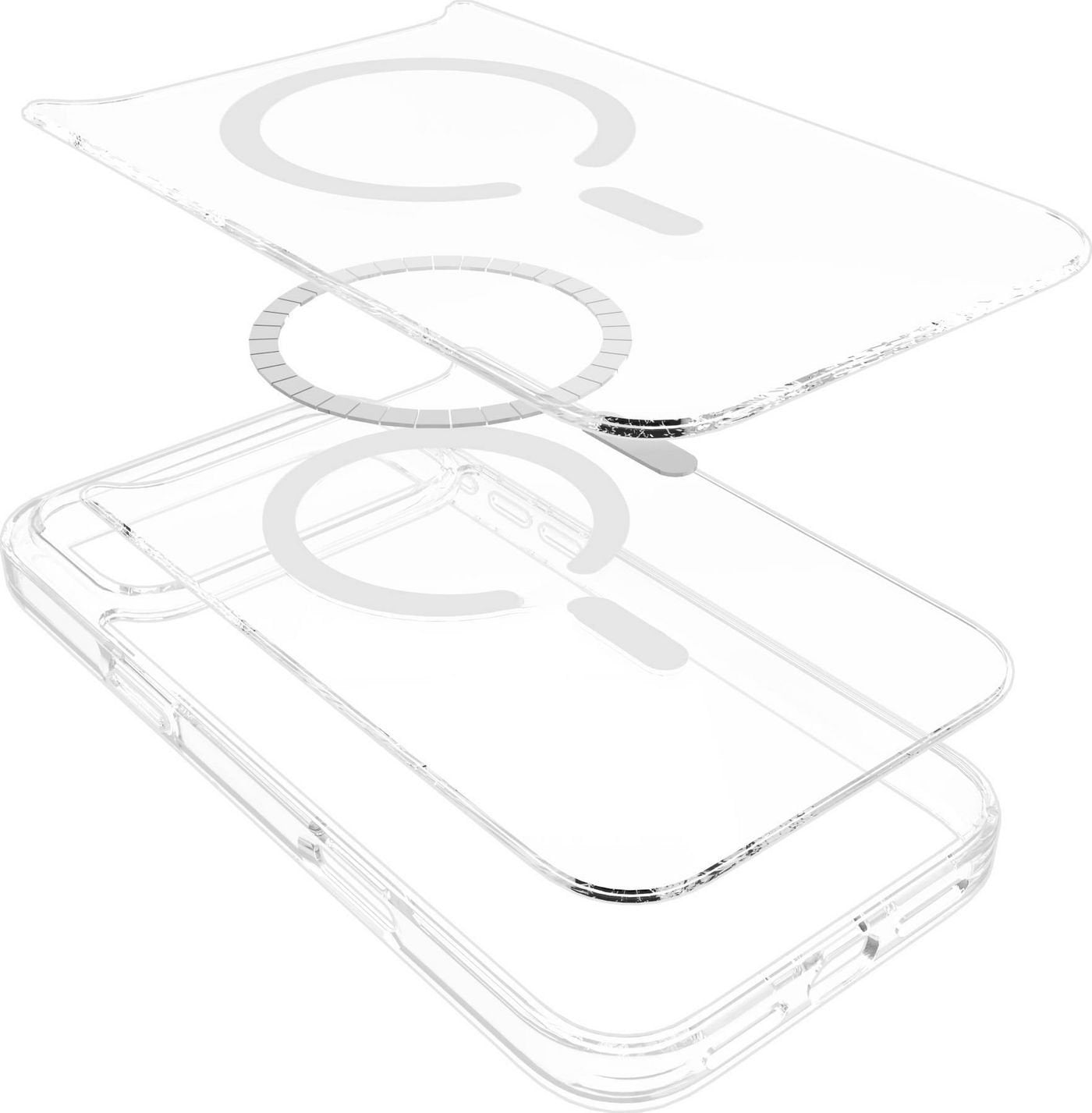 Infinite (Grs) Oslo Iphone 17 Pro Max Clear Magnetic Cover.