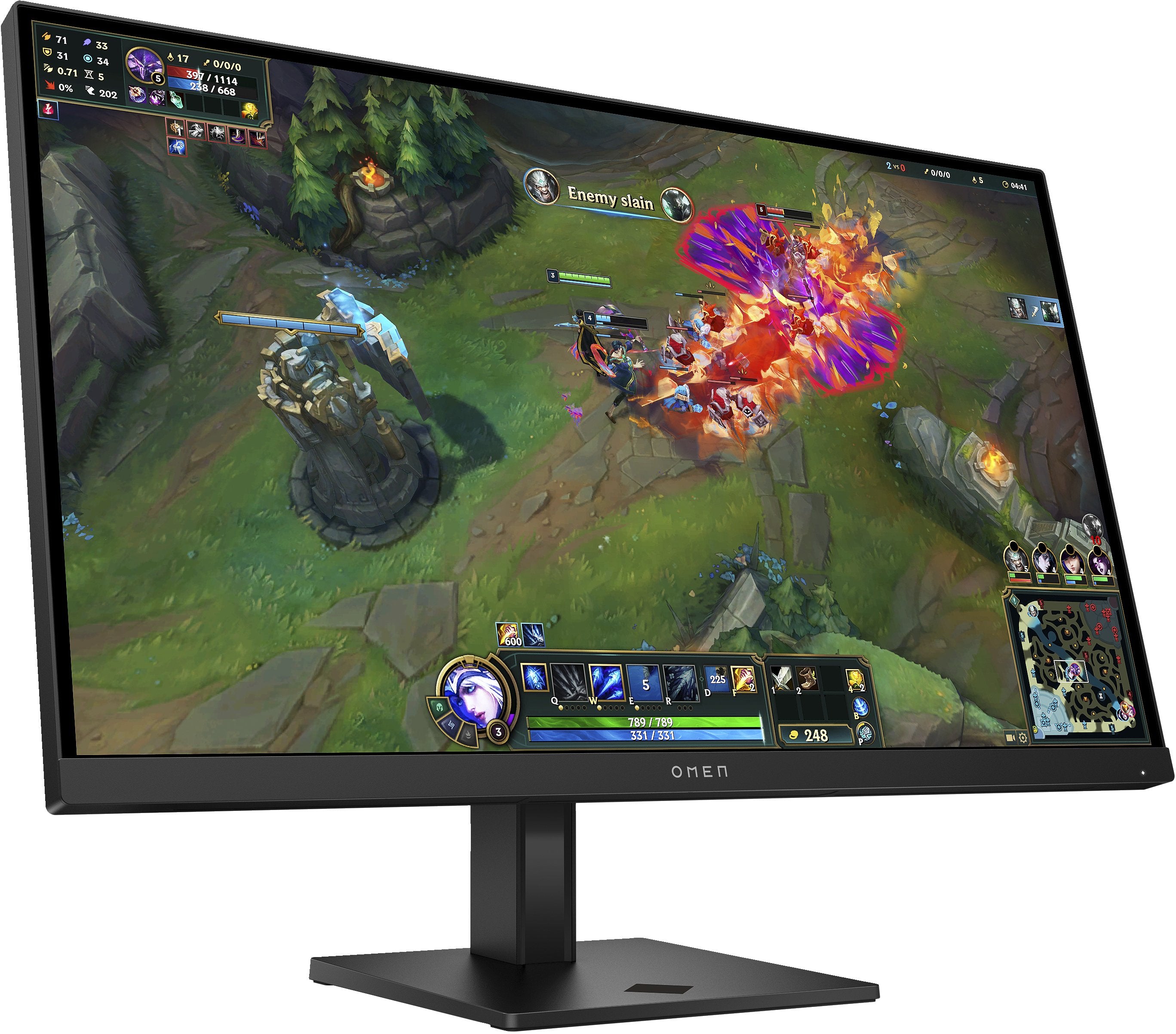 EAN 0198701661719 - HP OMEN 27 inch QHD 180Hz Gaming Monitor pantalla para PC 68,6 cm (27") 2560 x 1440 Pixeles Quad HD LCD N imagen 2