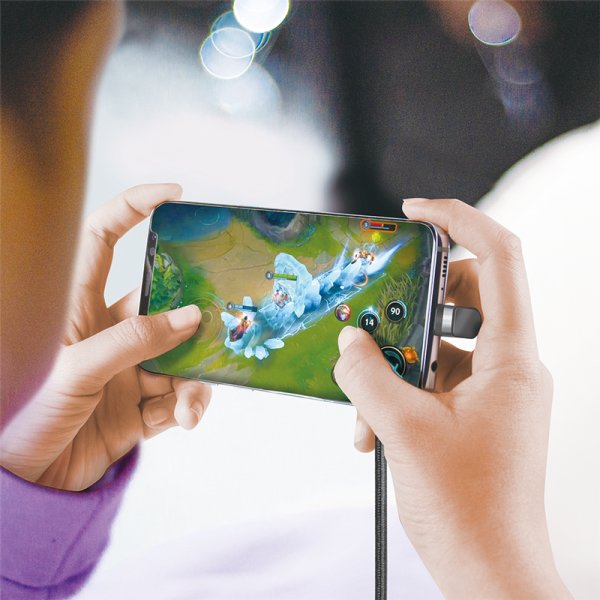 Cable De 3,0m Usb 2.0 0,48 Gbps Pd60w Usb C Macho A Usb-A Macho Negro Conector C 180º