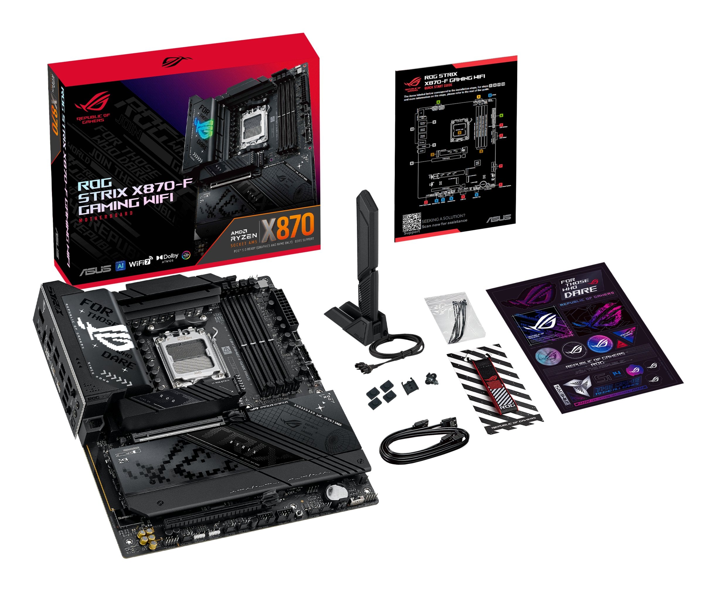EAN 4711387732045 - ASUS ROG STRIX X870-F GAMING WIFI AMD X870 Zócalo AM5 ATX imagen 13