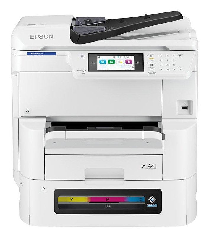 Impresora Multifunción Epson Workforce Pro Em-C8100rdwf Color Chorro De Tinta A3 (Material) Hasta 22 Ppm (Copiando) Hasta 25 Ppm (Impresión) 335 Hojas 33.6 Kbps Usb 2.0 Gigabit Lan Wi-Fi(Ac)