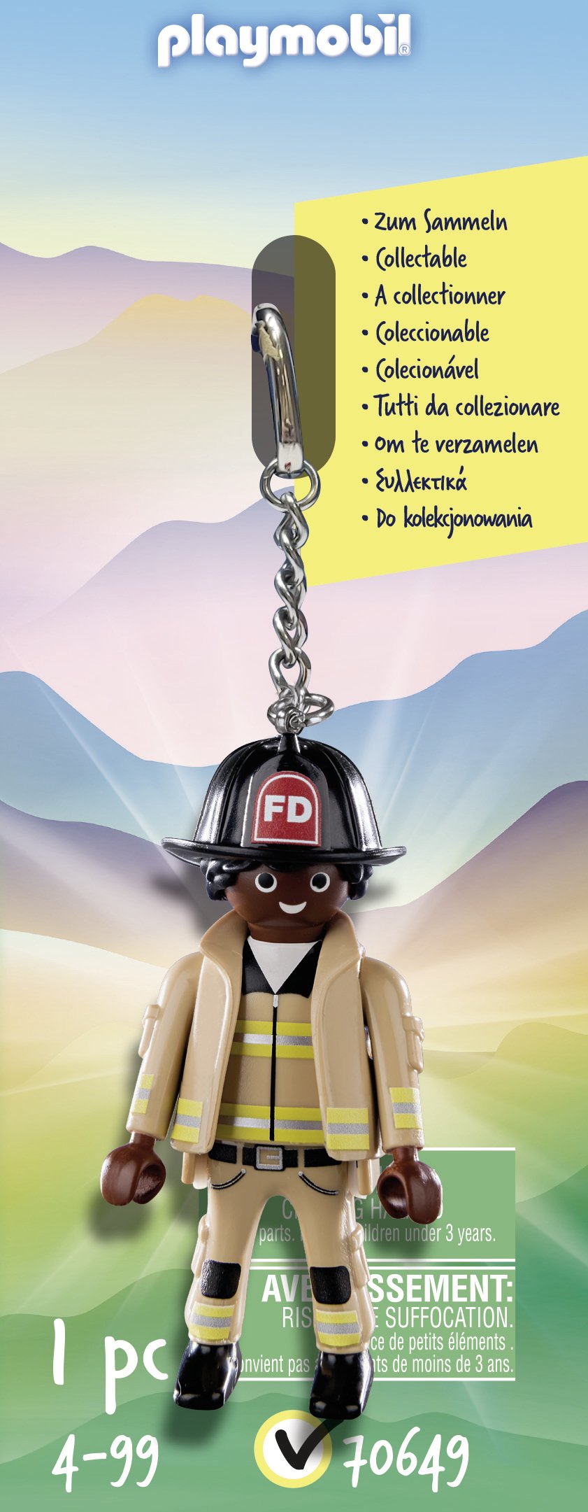 Playmobil Llavero Bombero