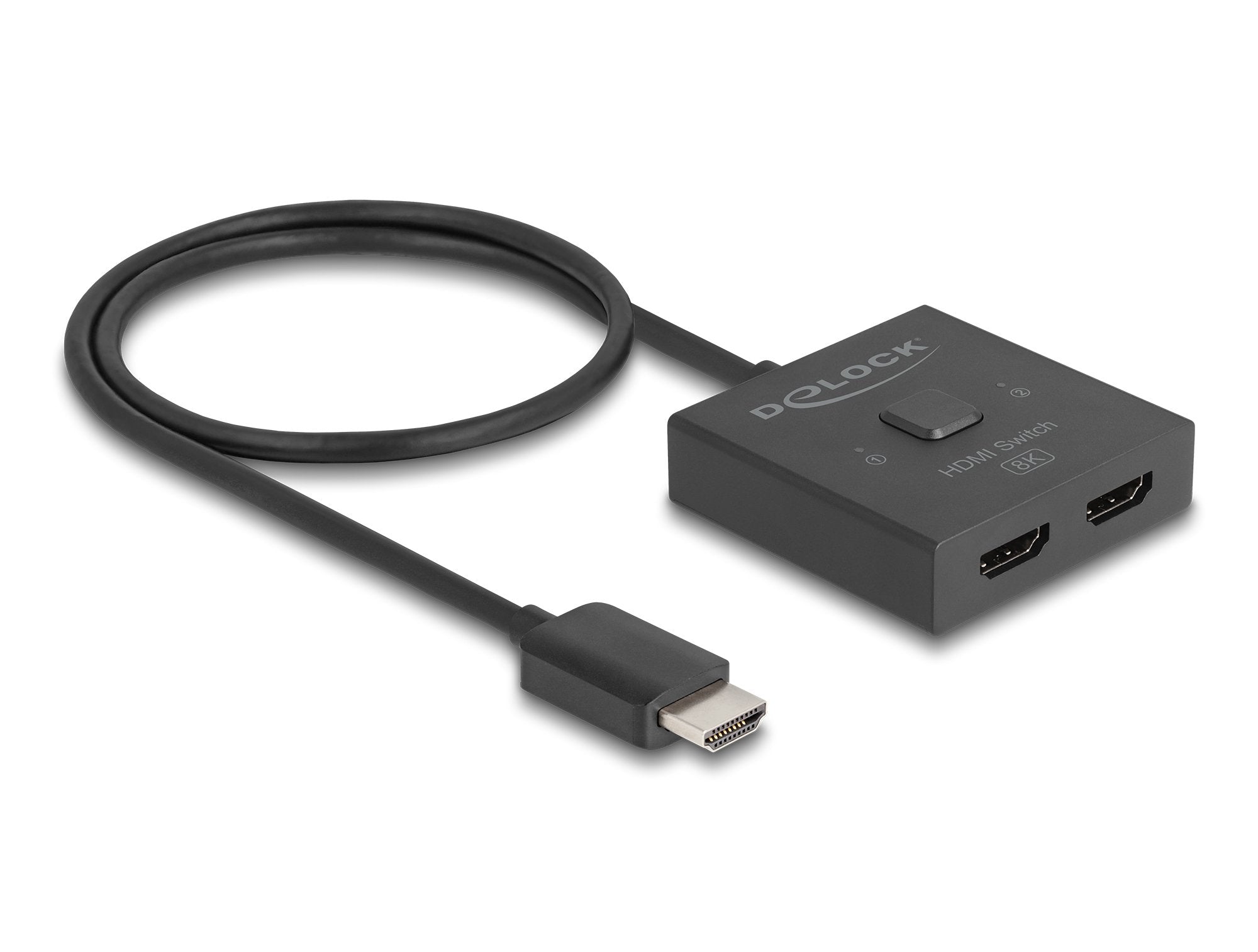 Delock 18901 Hdmi Switch 2 A 1 Bidireccional 8k