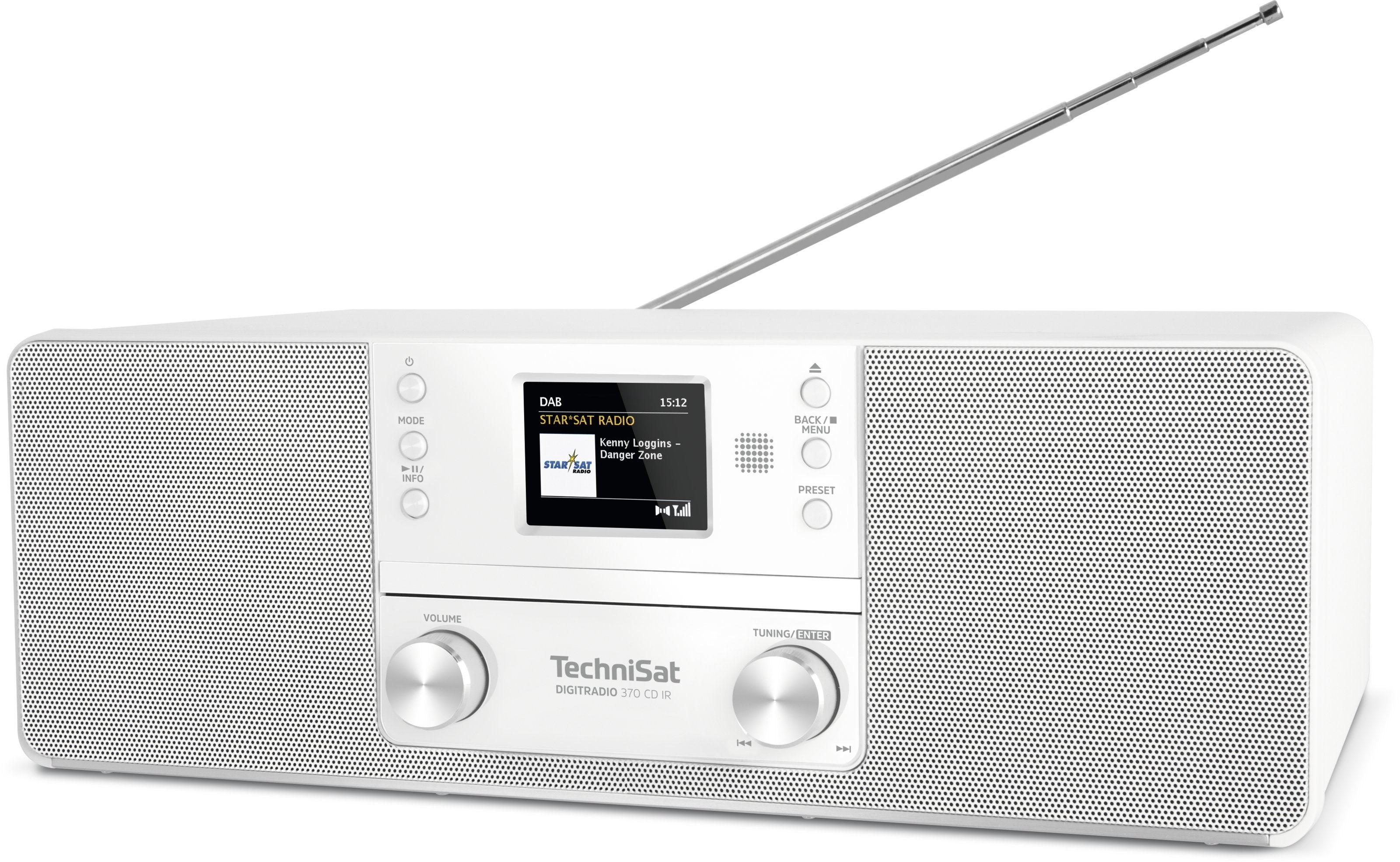 EAN 4019588139497 - TechniSat DIGITRADIO 370 CD IR Minicadena de música para uso doméstico 10 W Blanco imagen 4