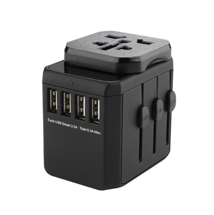 EAN 5715063070581 - Microconnect MC-TRAVELADAPTER2 conector eléctrico Negro imagen 1