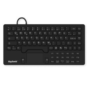 EAN 4250078161431 - KeySonic KSK-5031IN (UK) teclado Universal USB QWERTY Inglés del Reino Unido Negro imagen 4