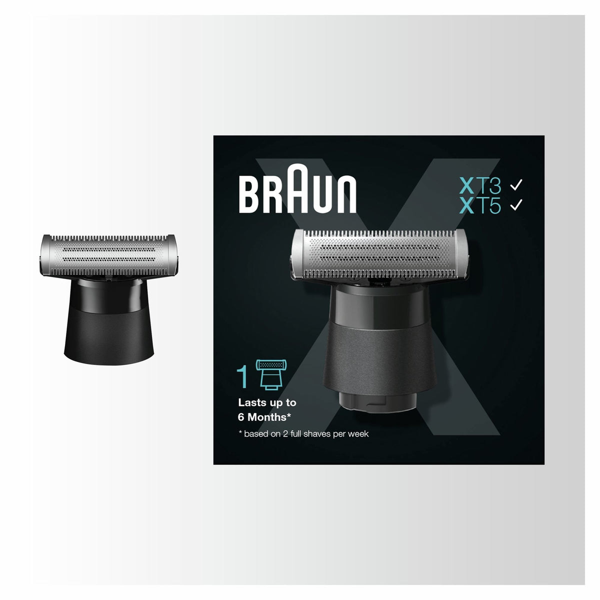Repuesto Del Afeitadora Braun Serie Xt10 Compatible Con Las Series Xt5200 Y Xt5100