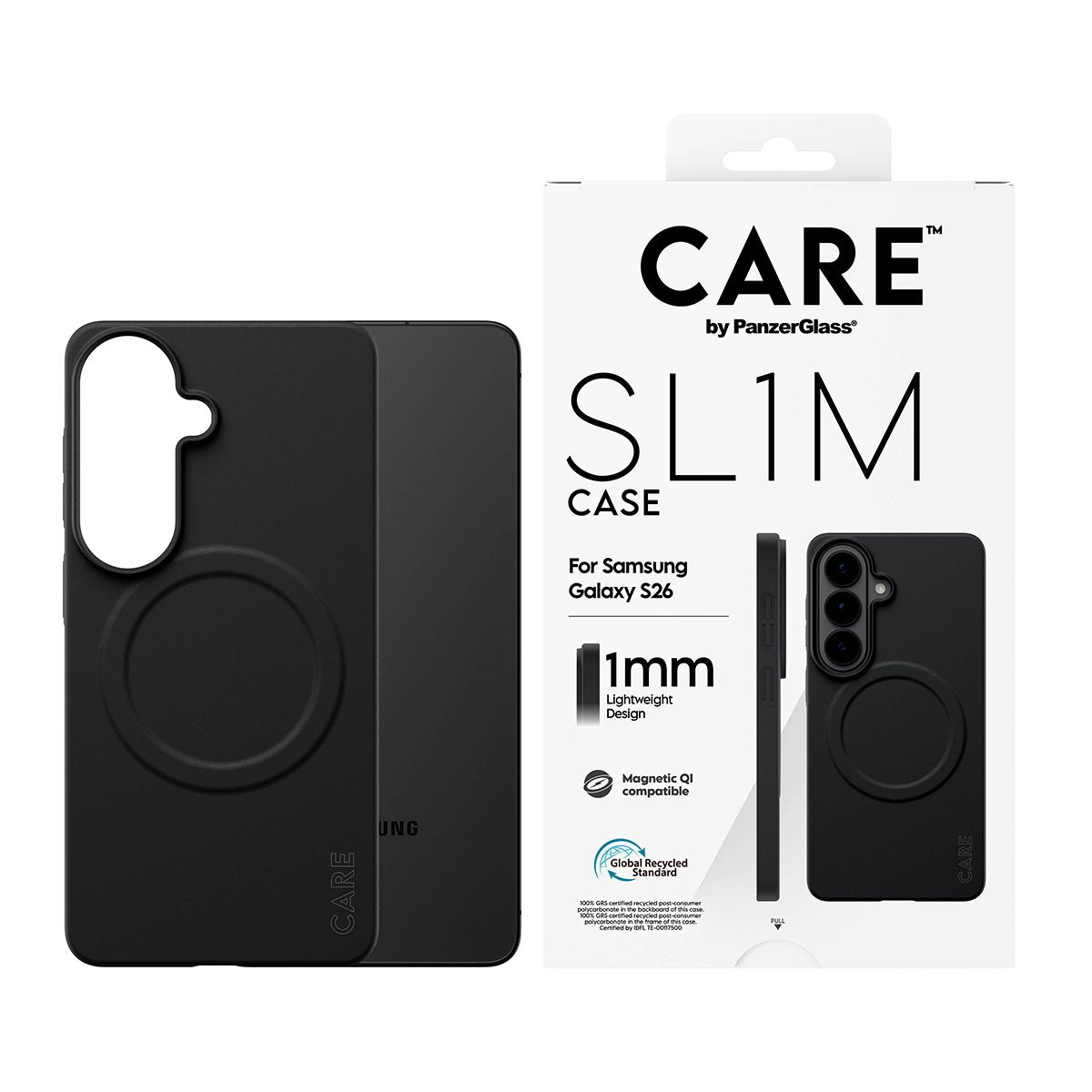 Panzerglass Care Sl1m Case Negro Samsung Galaxy S26