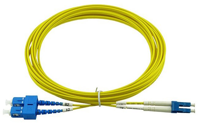 Blueoptics Lwl Cable De Red Lc / Sc Sm G.652.D Amarillo 5,0m