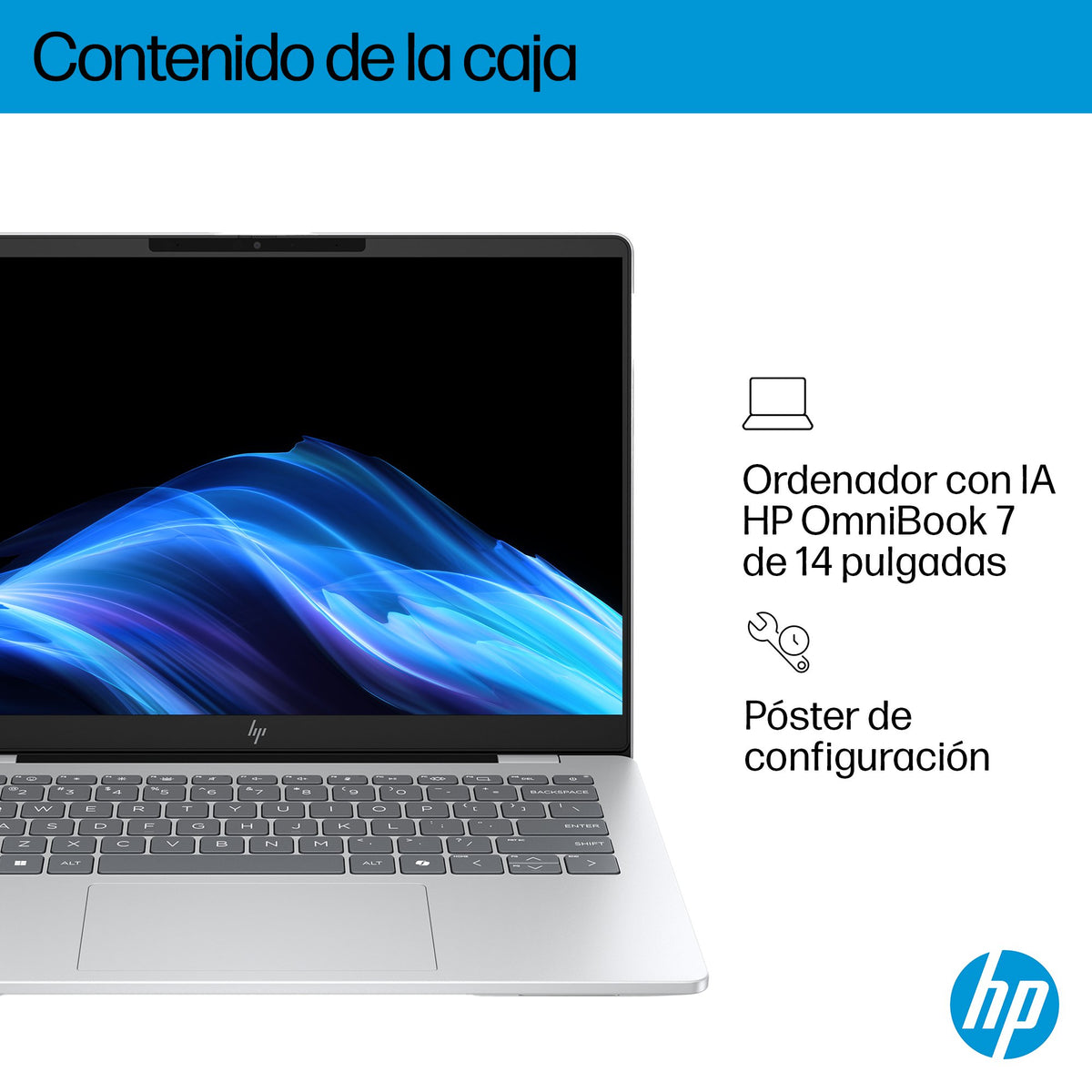EAN 0199251192395 - HP OmniBook 7 AI 14-fr0012ns Intel Core Ultra 5 225U Portátil 35,6 cm (14") 2K 16 GB LPDDR5-SDRAM 1 TB SS imagen 5