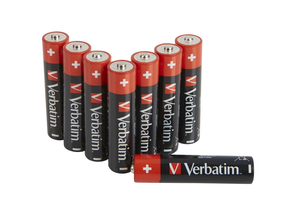 Pilas Alcalinas Verbatim Micro Aaa Lr 03 49502 Pack 8