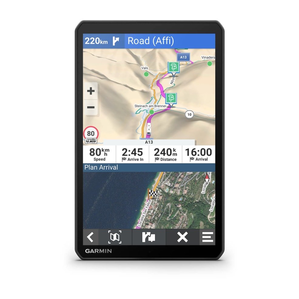 EAN 0753759298616 - Garmin 895 navegador Fijo 20,3 cm (8") TFT Pantalla táctil 405 g Negro imagen 2