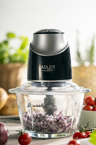 EAN 5903887803274 - Adler AD 4082 picadora eléctrica de alimentos 1,2 L 300 W Negro, Plata imagen 12