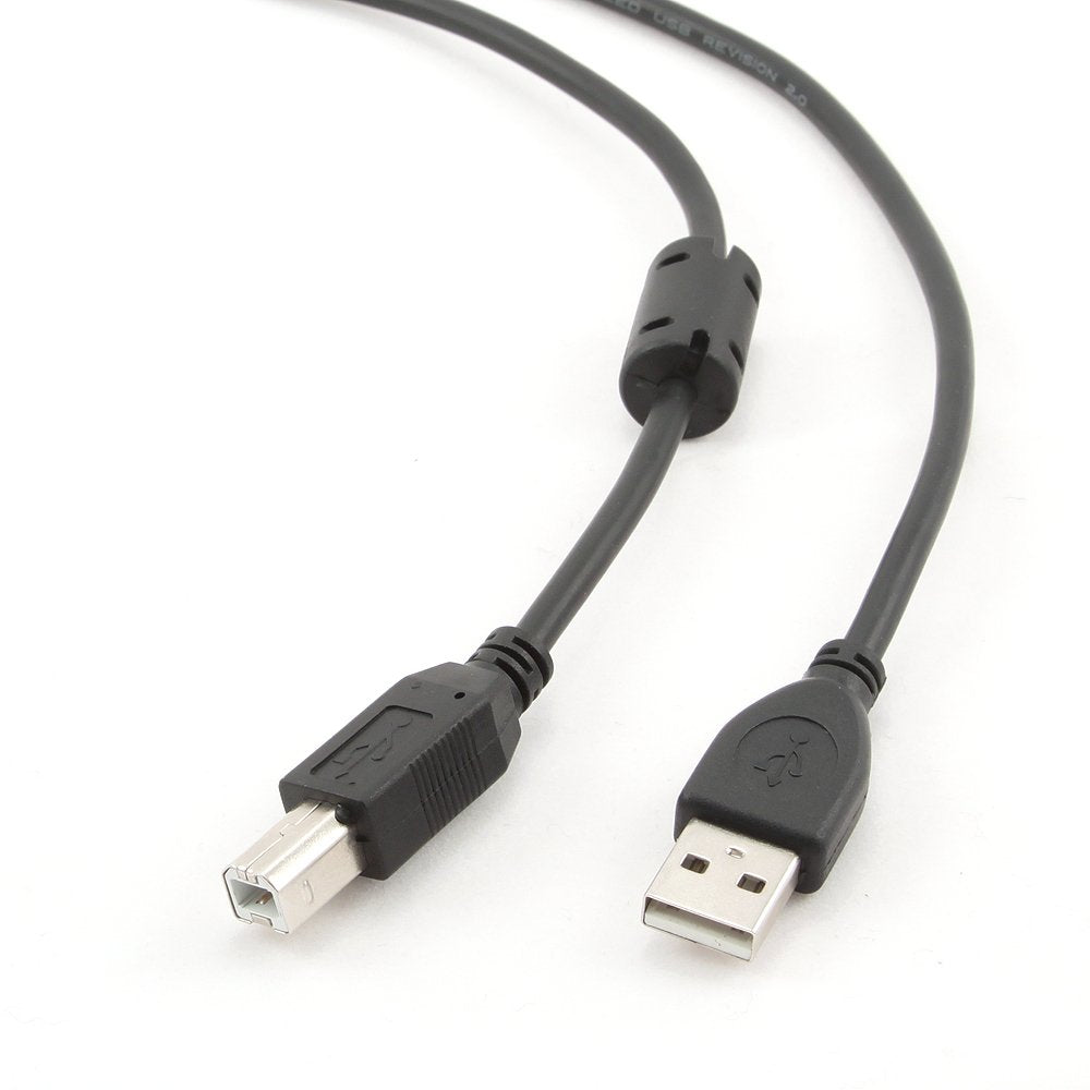 Gembird Cable De Impresora Usb 2.0, 1,5 M Ccfb-Usb2-Ambm-1.5m