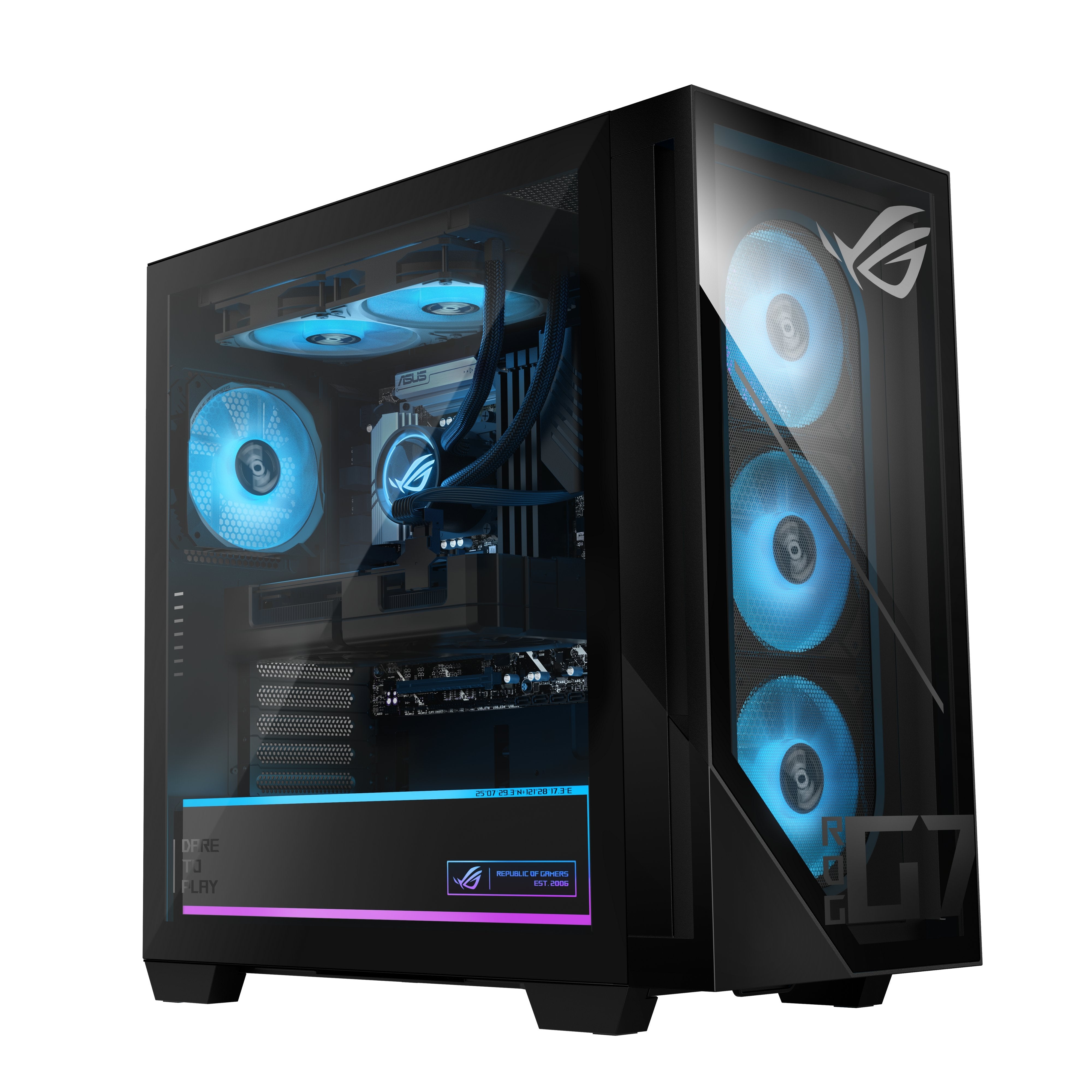 Asus Rog G700tf-7265kf562w Tower Cu7 265kf 32gb 1tbssd Rtx5070 W11 Home