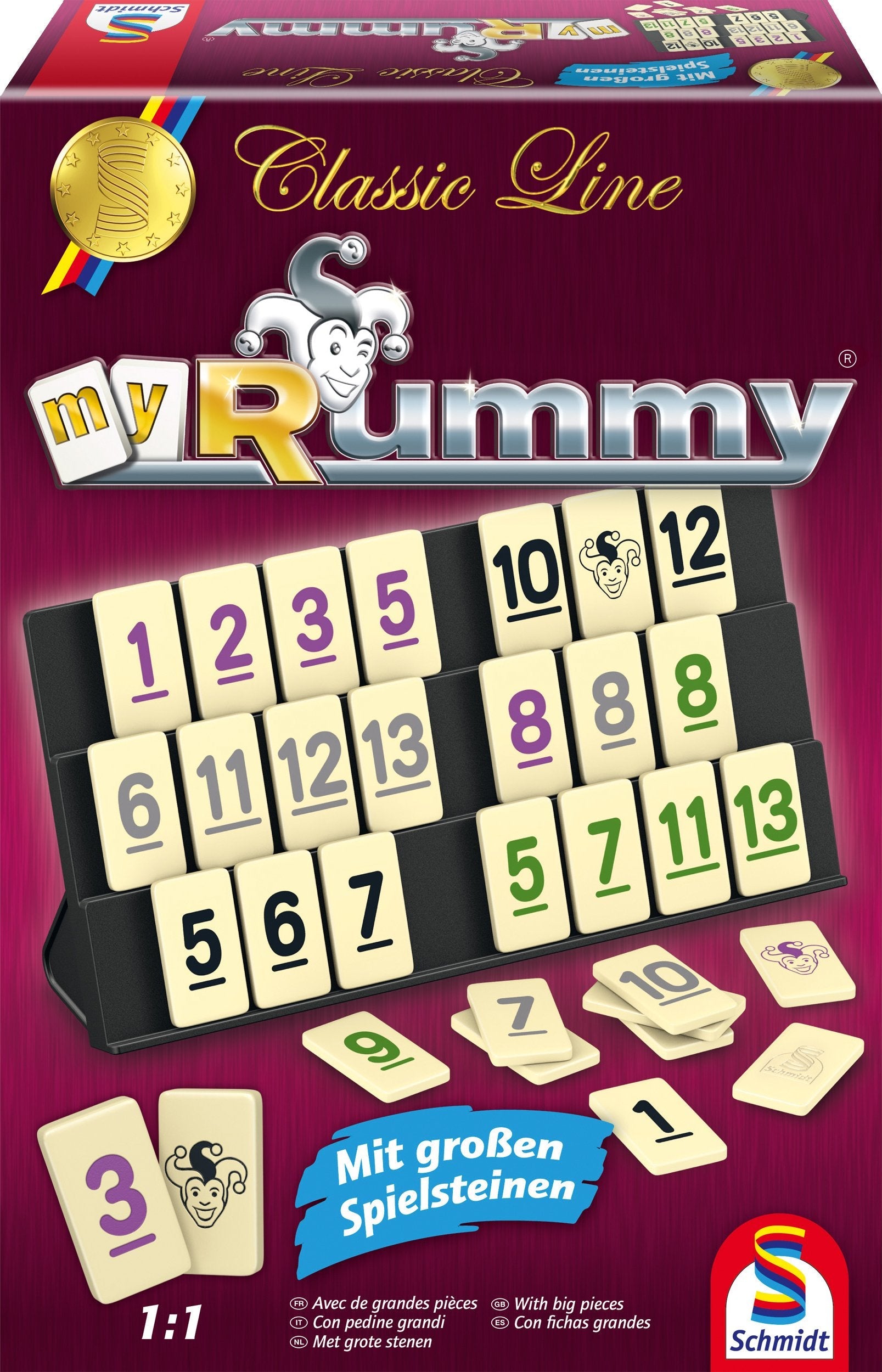 Schmidt Spiele Classic Line: Myrummy 49282