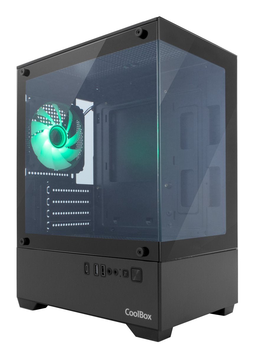 EAN 8436624420702 - CoolBox GM200 Vision Lite Micro Torre Negro imagen 1