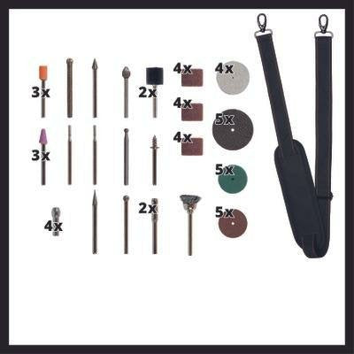 Amoladora Einhell Te-Mt 18/34 Li-Solo Recta Rojo/Negro Sin Batería Ni Cargador.