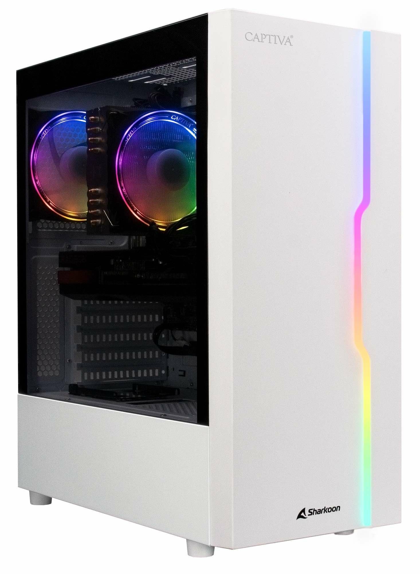 Captiva Advanced Gaming R86-339 Amd Ryzen 5 5600 32 Gb Ddr4-Sdram 1 Tb Ssd Nvidia Geforce Rtx 4060 Windows 11 Home Escritorio Pc Blanco