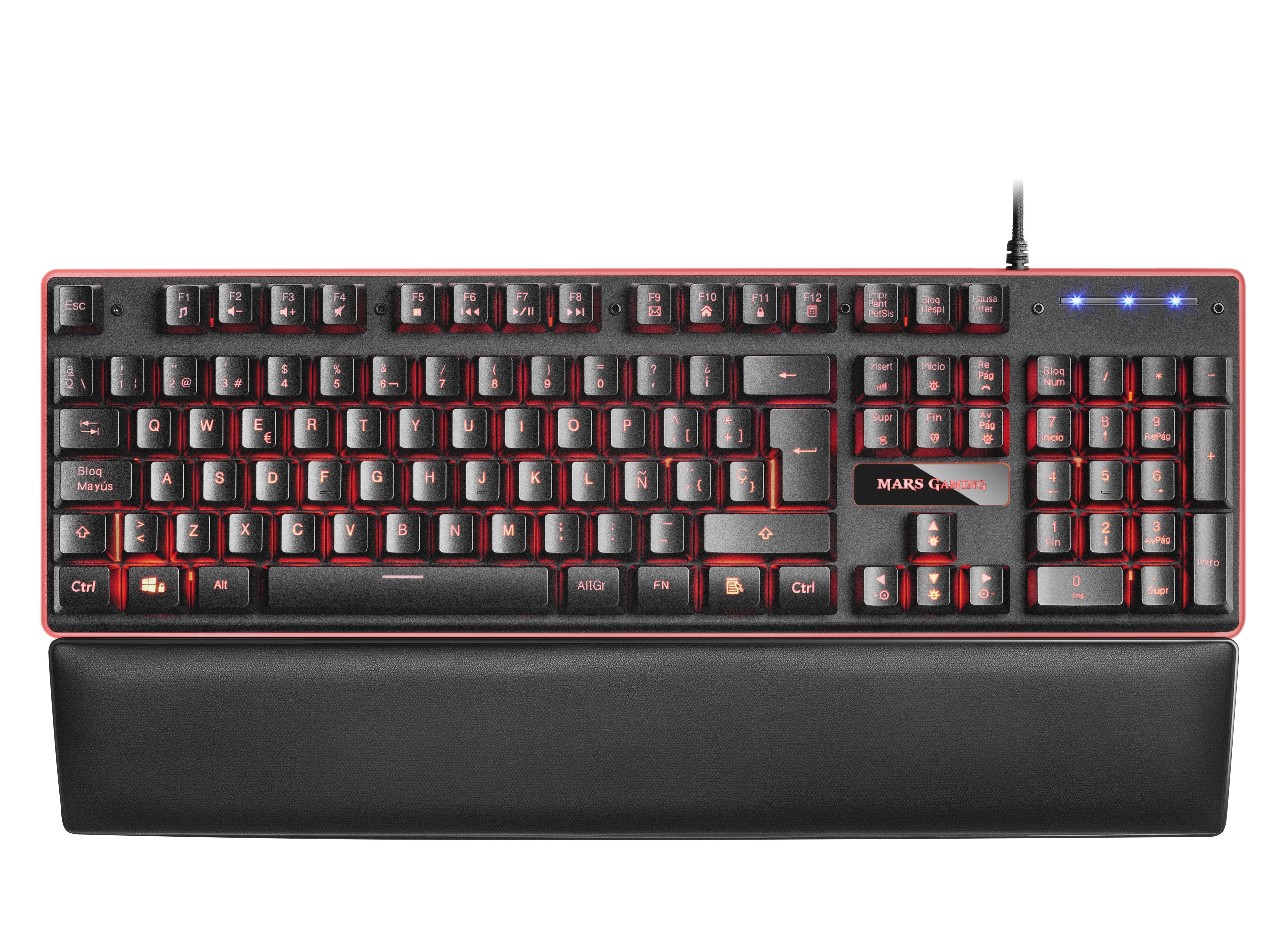 EAN 4710562754056 - Mars Gaming MK320PT teclado Juego USB Negro imagen 7