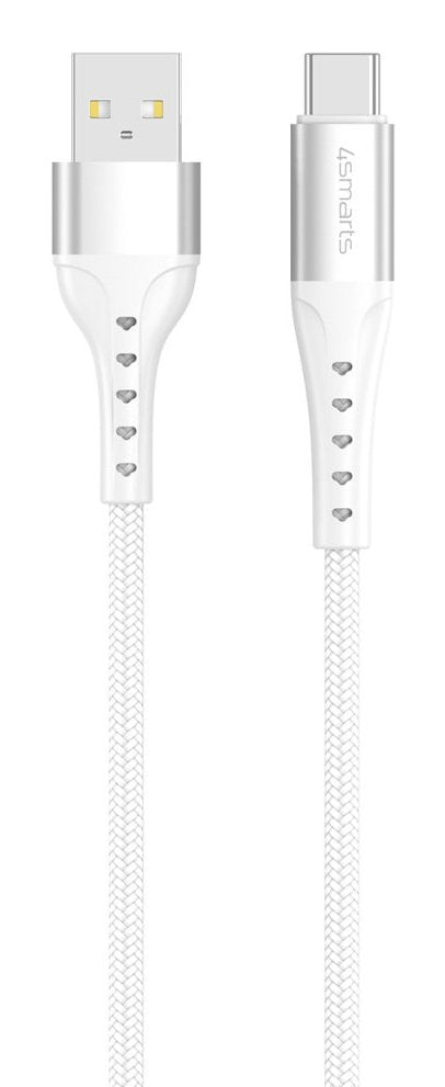 4smarts Usb-A Auf Usb-C Cable Primecord 18w 1.5m. Weiss