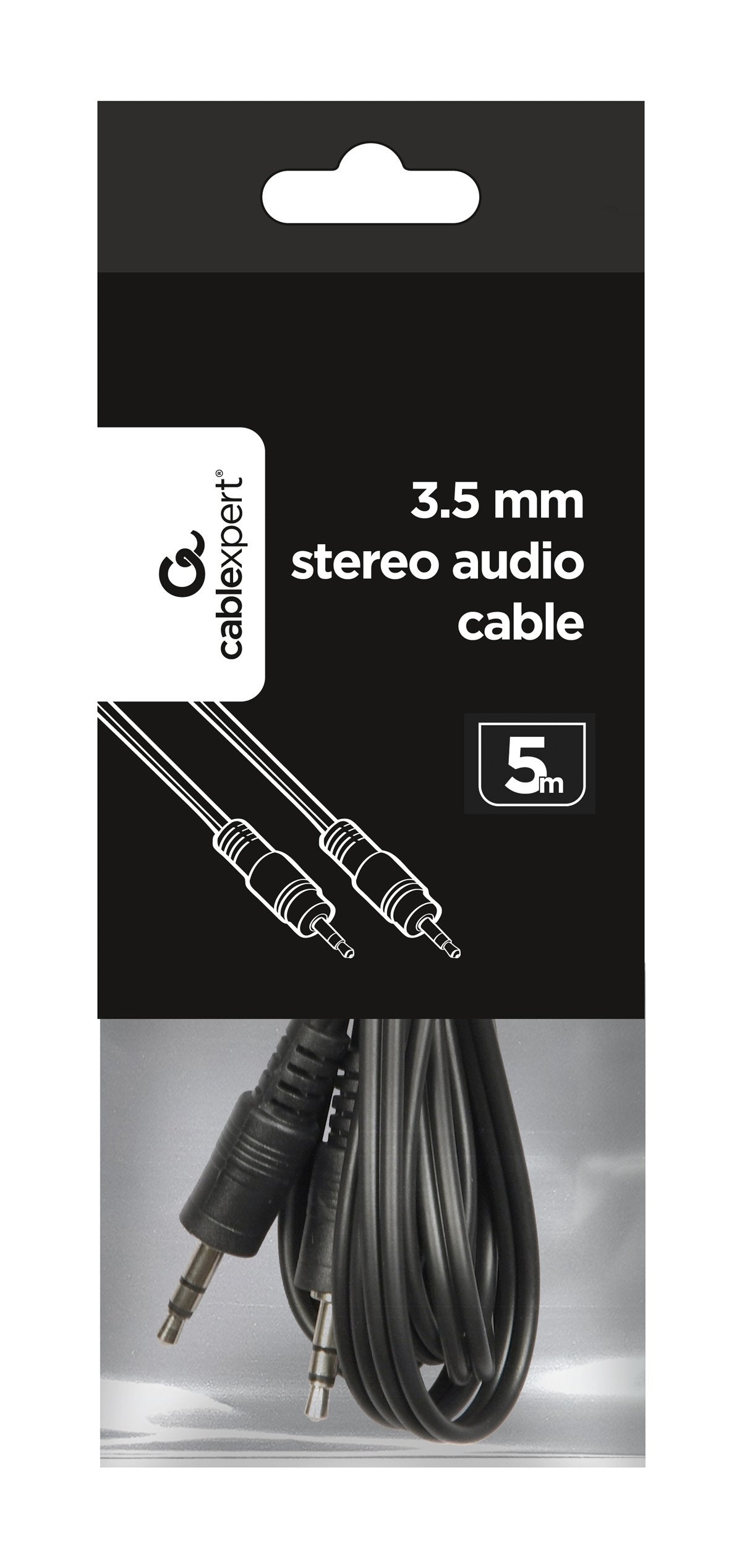 EAN 8716309026765 - Gembird CCA-404-5M cable de audio 3,5mm Negro imagen 3